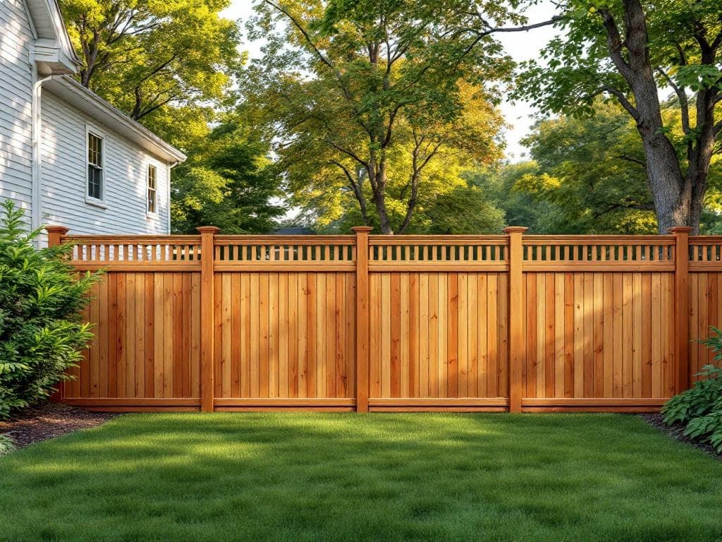 Cedar Privacy Fence