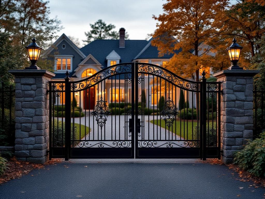 Aluminum with Arched Gate